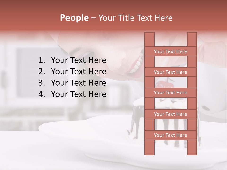 Occupation Lifestyle Restaurant PowerPoint Template