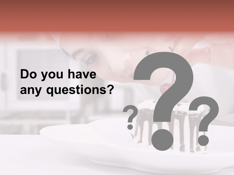 Occupation Lifestyle Restaurant PowerPoint Template