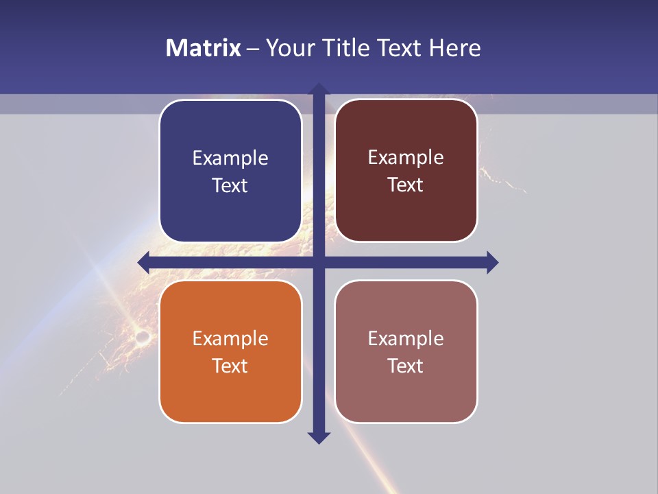 Fiction Impact Globe PowerPoint Template