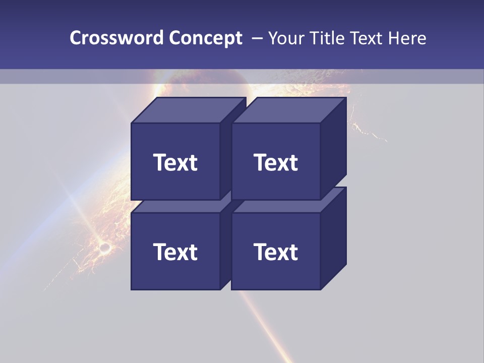 Fiction Impact Globe PowerPoint Template
