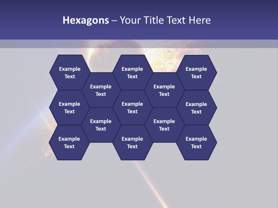 Fiction Impact Globe PowerPoint Template