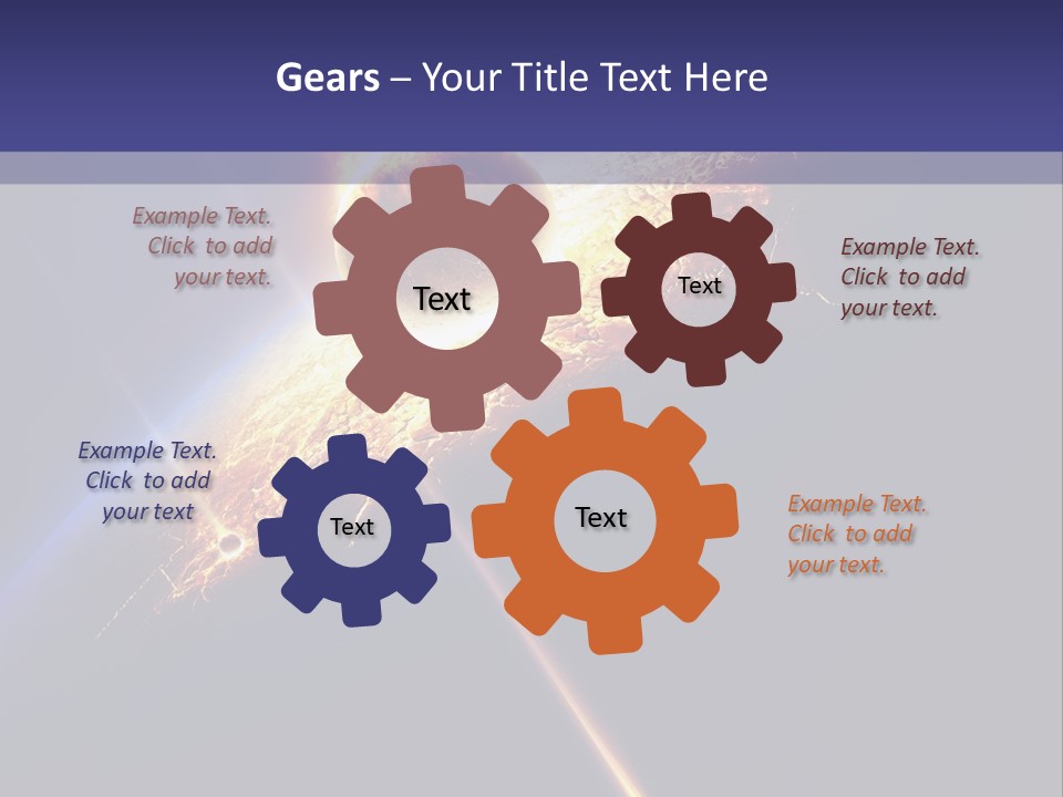 Fiction Impact Globe PowerPoint Template
