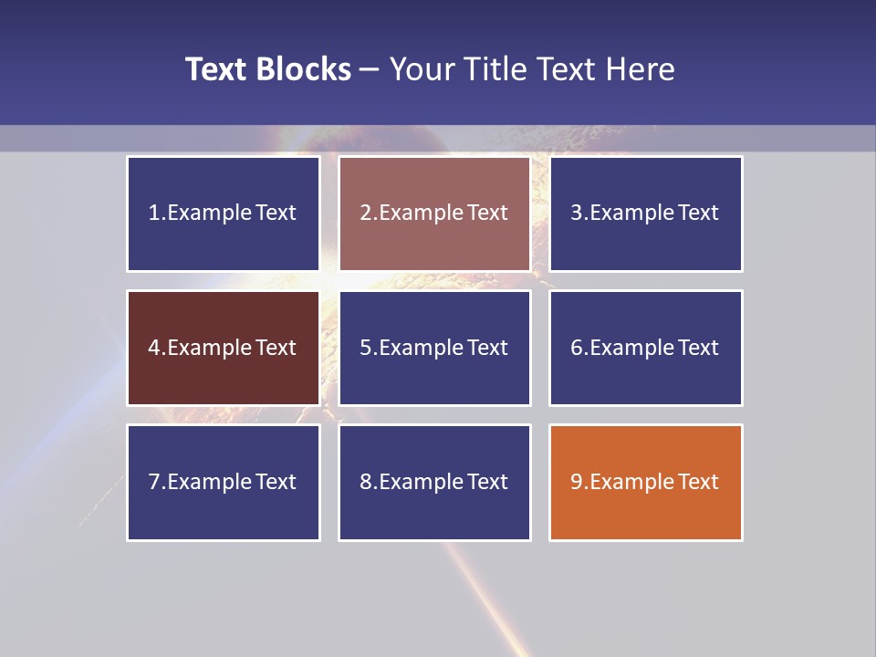 Fiction Impact Globe PowerPoint Template