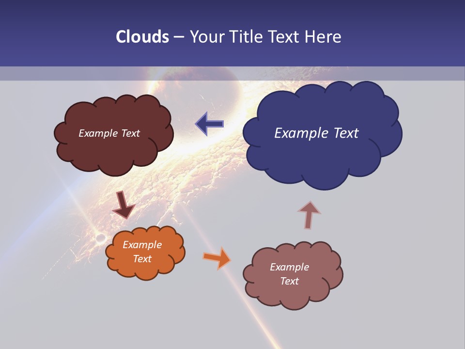 Fiction Impact Globe PowerPoint Template