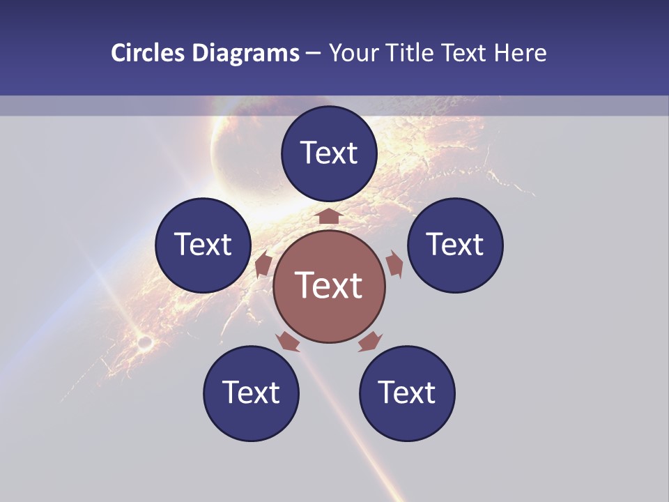 Fiction Impact Globe PowerPoint Template