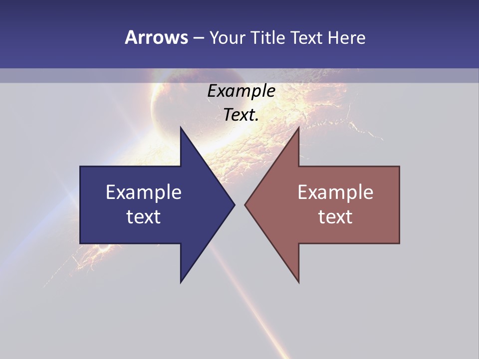 Fiction Impact Globe PowerPoint Template
