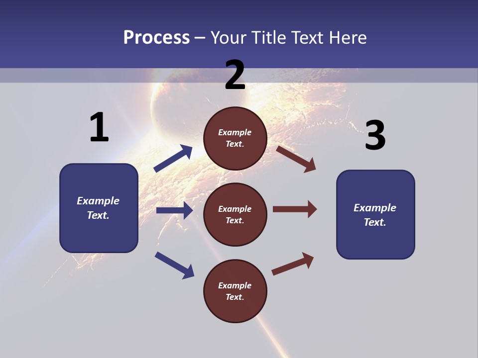 Fiction Impact Globe PowerPoint Template
