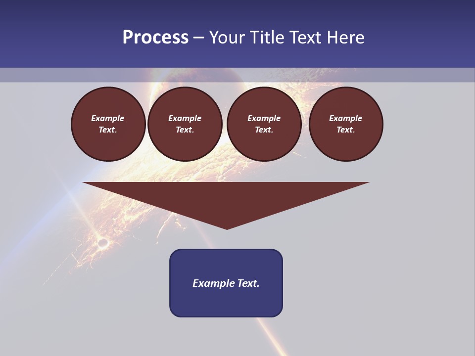 Fiction Impact Globe PowerPoint Template