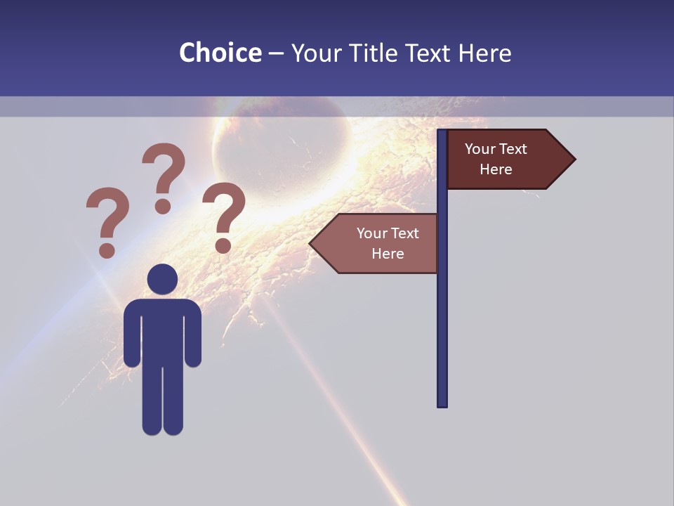 Fiction Impact Globe PowerPoint Template
