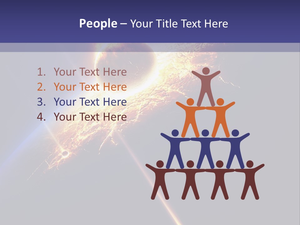 Fiction Impact Globe PowerPoint Template