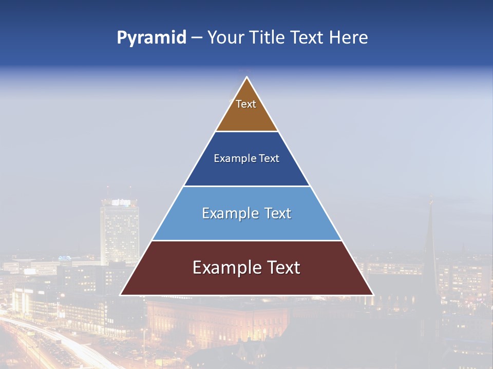 Road Tower Panorama PowerPoint Template