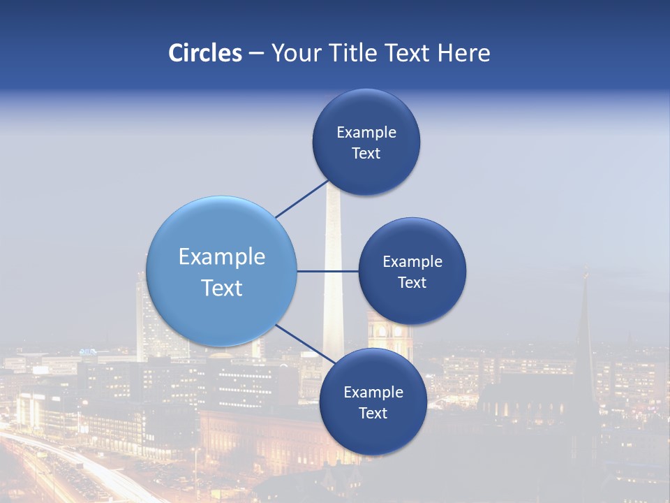 Road Tower Panorama PowerPoint Template