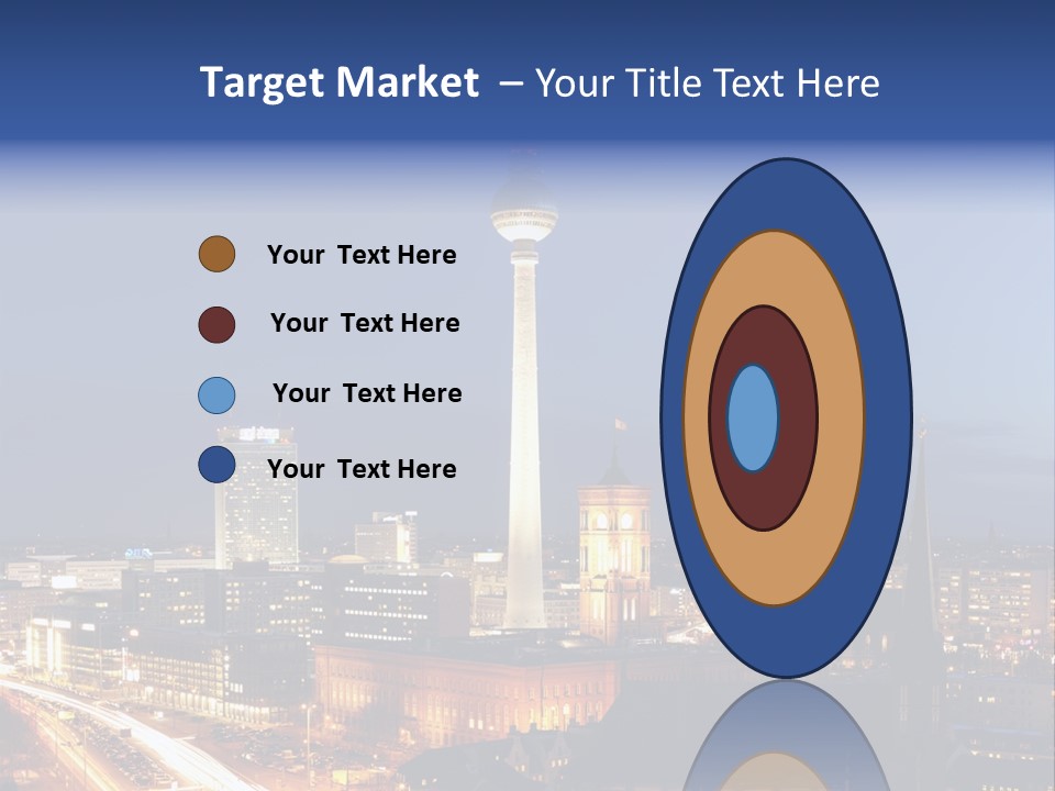 Road Tower Panorama PowerPoint Template