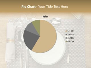 Nobody Ceramic Flatware PowerPoint Template