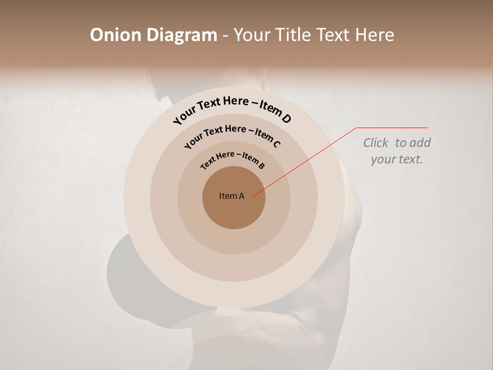 Man Boy Dumbbell PowerPoint Template