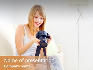 Sofa Leisure Lifestyle PowerPoint Template