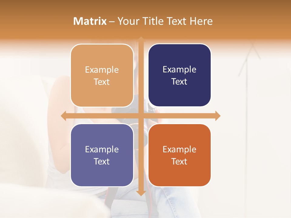 Sofa Leisure Lifestyle PowerPoint Template