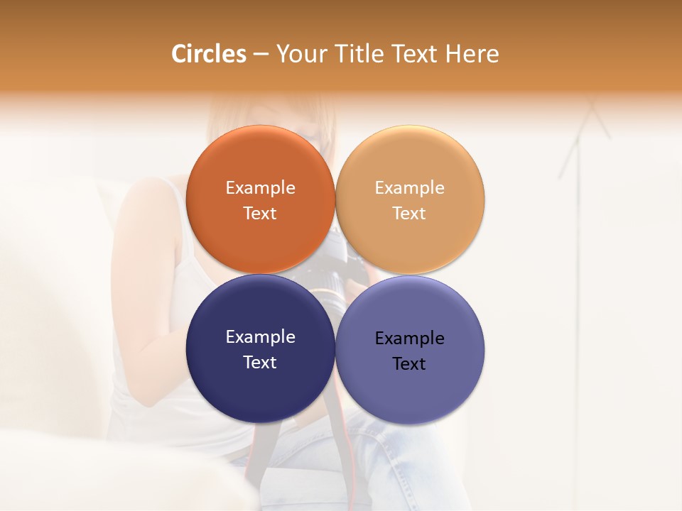 Sofa Leisure Lifestyle PowerPoint Template