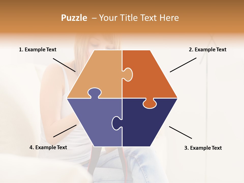 Sofa Leisure Lifestyle PowerPoint Template