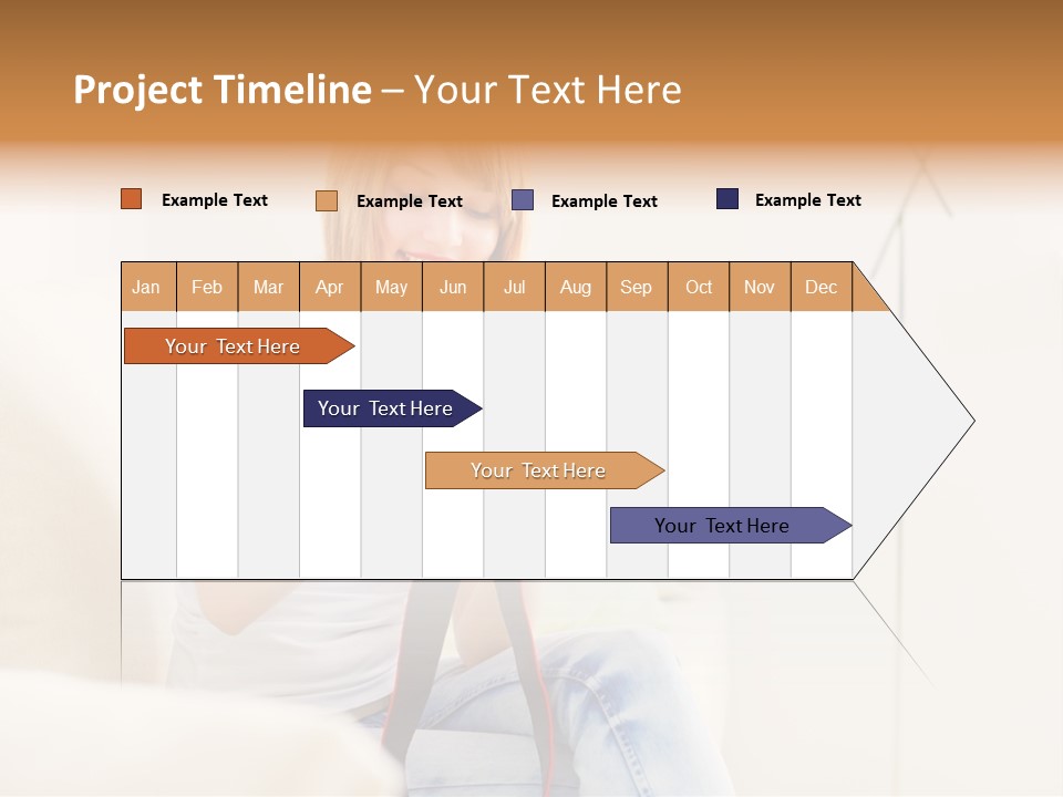 Sofa Leisure Lifestyle PowerPoint Template