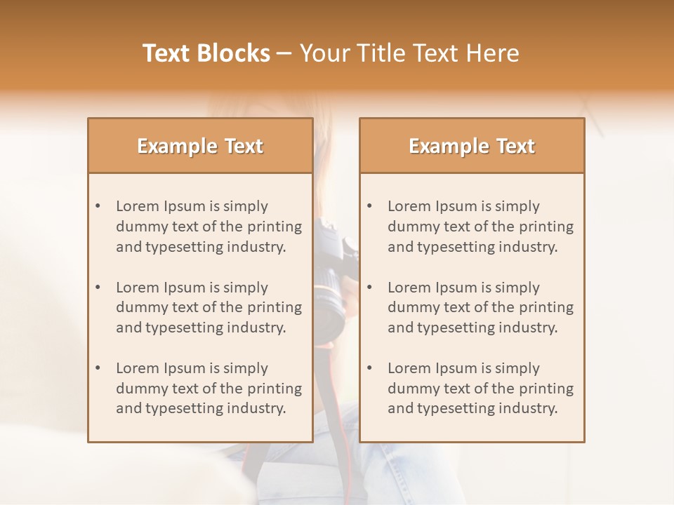 Sofa Leisure Lifestyle PowerPoint Template