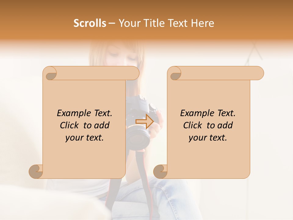 Sofa Leisure Lifestyle PowerPoint Template