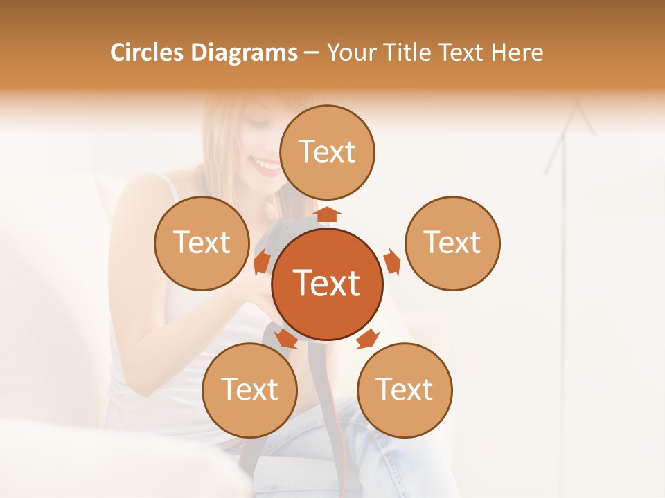 Sofa Leisure Lifestyle PowerPoint Template