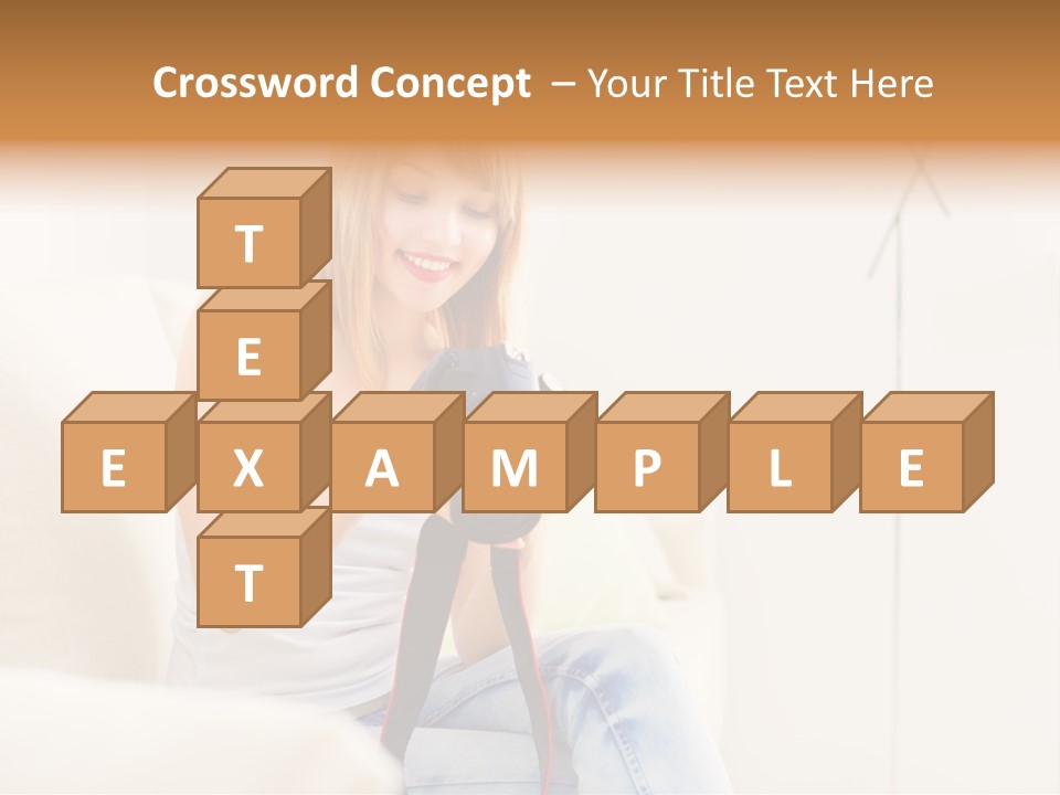 Sofa Leisure Lifestyle PowerPoint Template