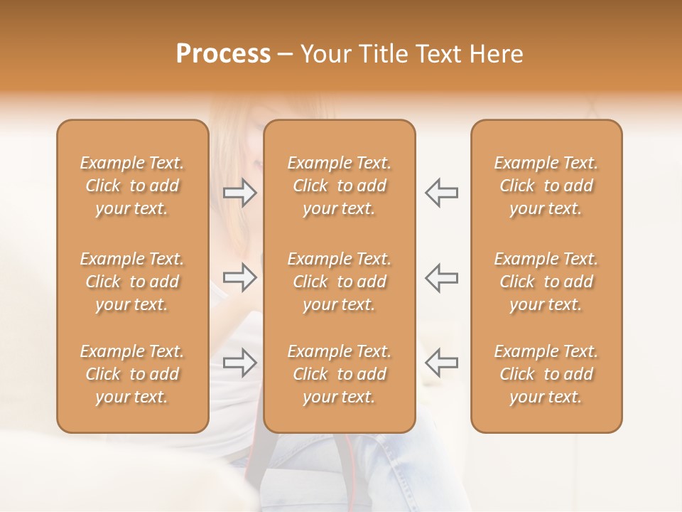 Sofa Leisure Lifestyle PowerPoint Template