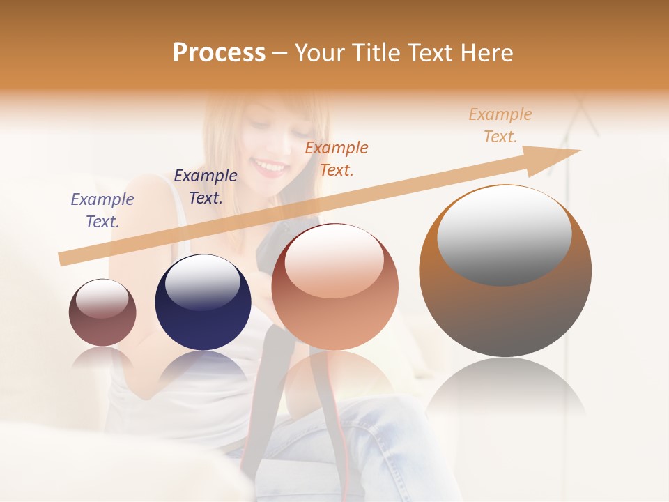 Sofa Leisure Lifestyle PowerPoint Template