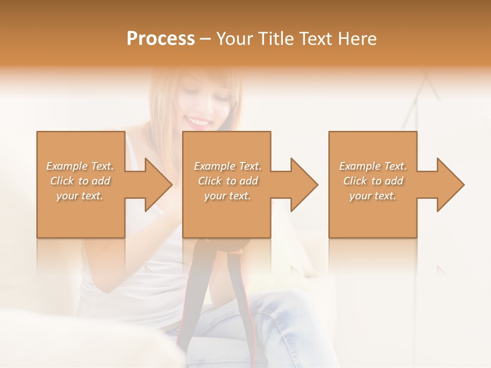 Sofa Leisure Lifestyle PowerPoint Template