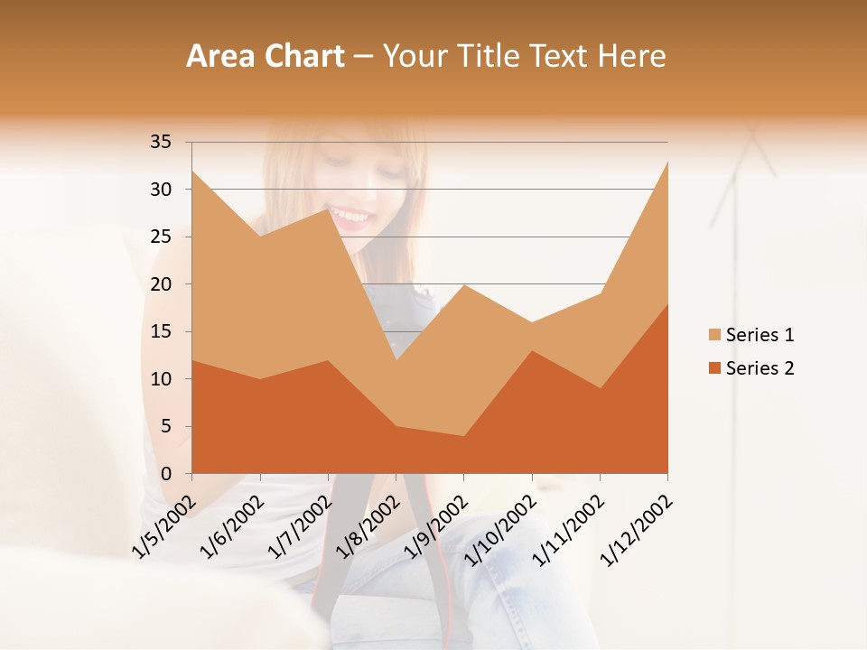 Sofa Leisure Lifestyle PowerPoint Template