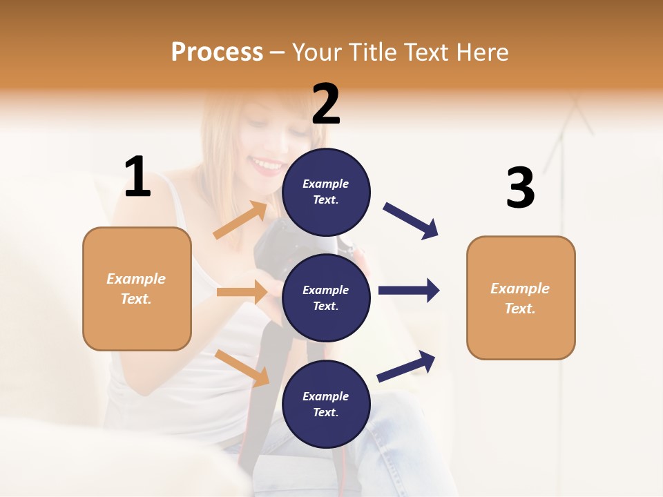 Sofa Leisure Lifestyle PowerPoint Template