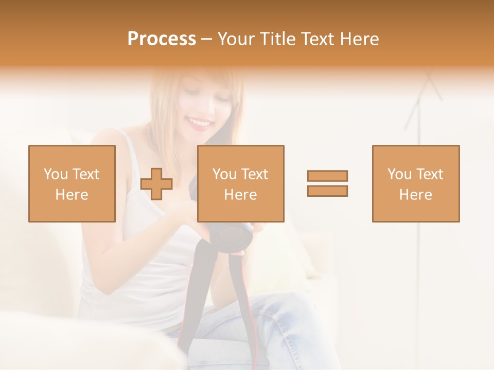 Sofa Leisure Lifestyle PowerPoint Template