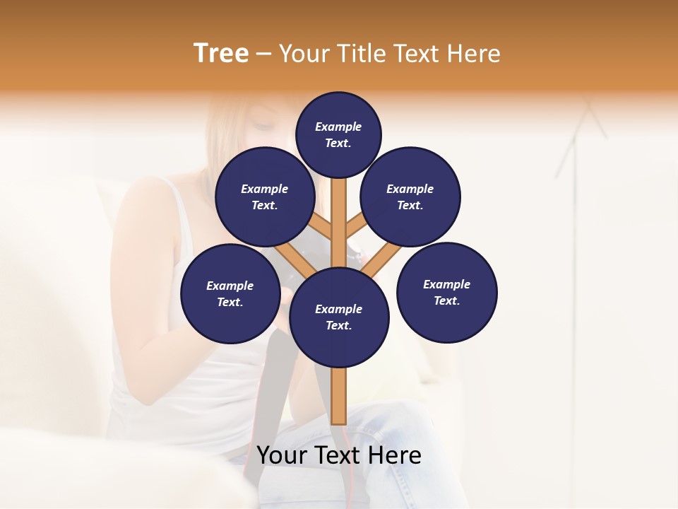 Sofa Leisure Lifestyle PowerPoint Template