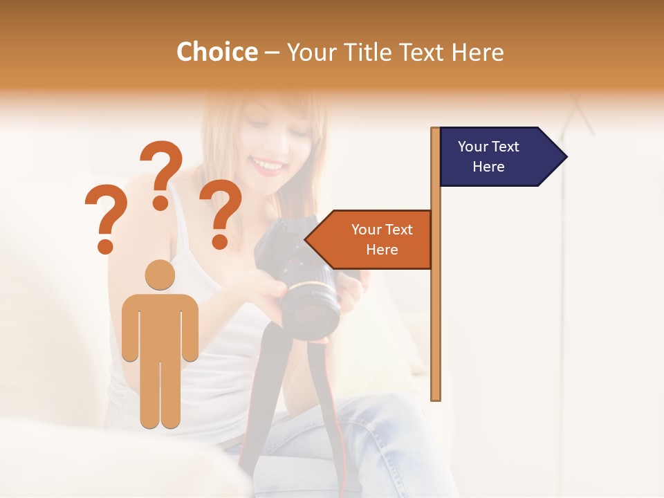 Sofa Leisure Lifestyle PowerPoint Template