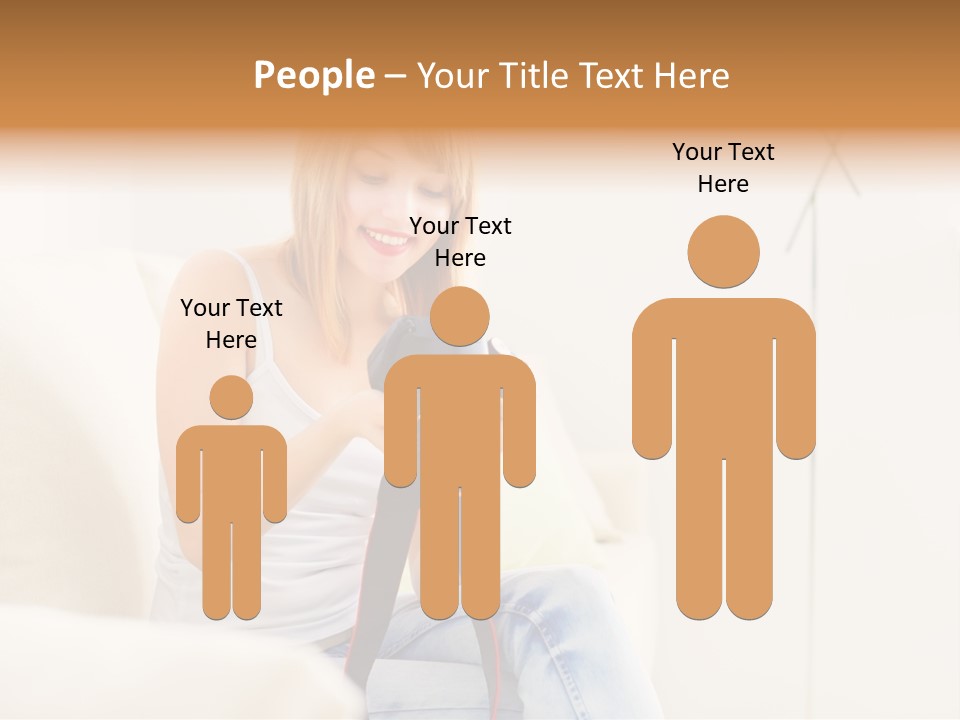 Sofa Leisure Lifestyle PowerPoint Template