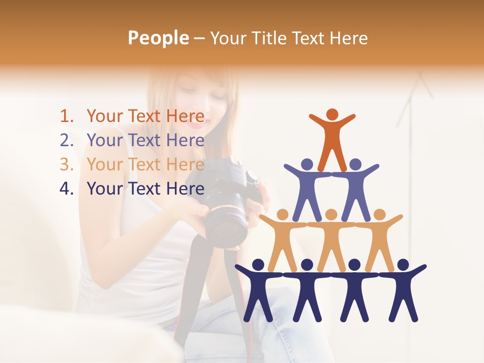 Sofa Leisure Lifestyle PowerPoint Template