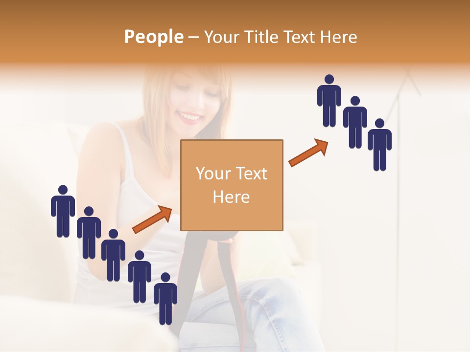 Sofa Leisure Lifestyle PowerPoint Template