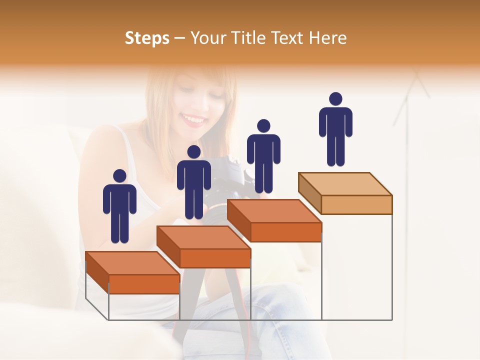 Sofa Leisure Lifestyle PowerPoint Template