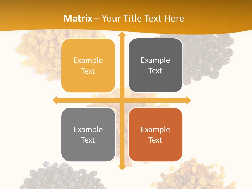 Healthy Pile Black PowerPoint Template