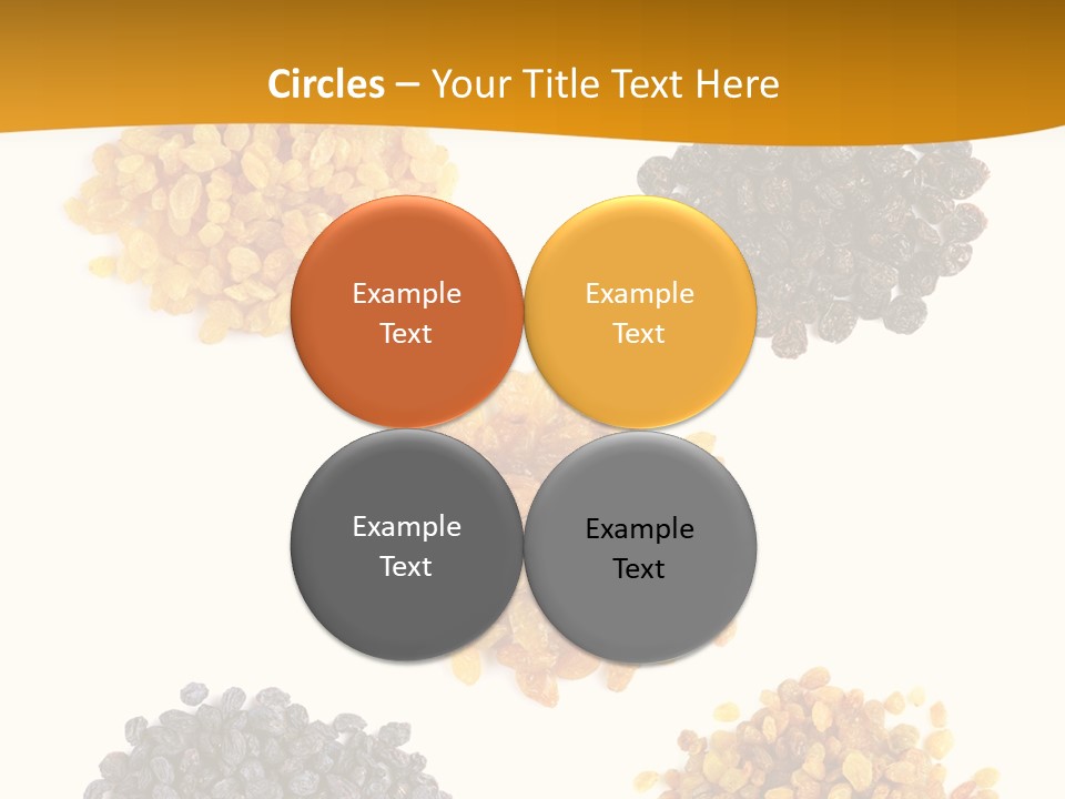 Healthy Pile Black PowerPoint Template