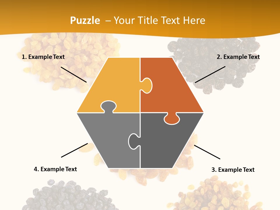 Healthy Pile Black PowerPoint Template