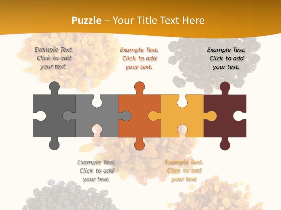 Healthy Pile Black PowerPoint Template