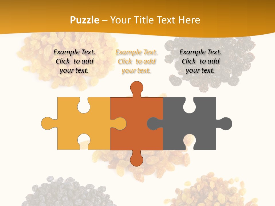 Healthy Pile Black PowerPoint Template