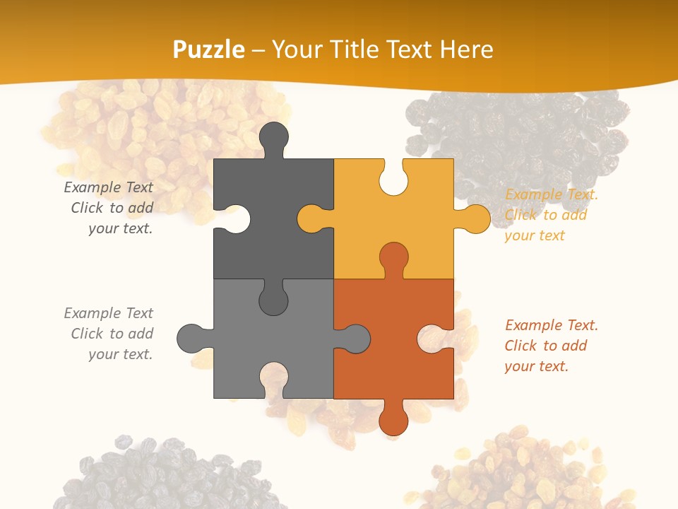 Healthy Pile Black PowerPoint Template