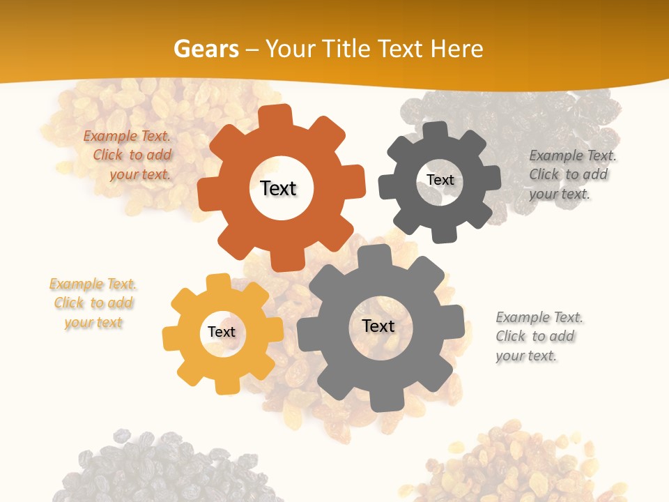 Healthy Pile Black PowerPoint Template