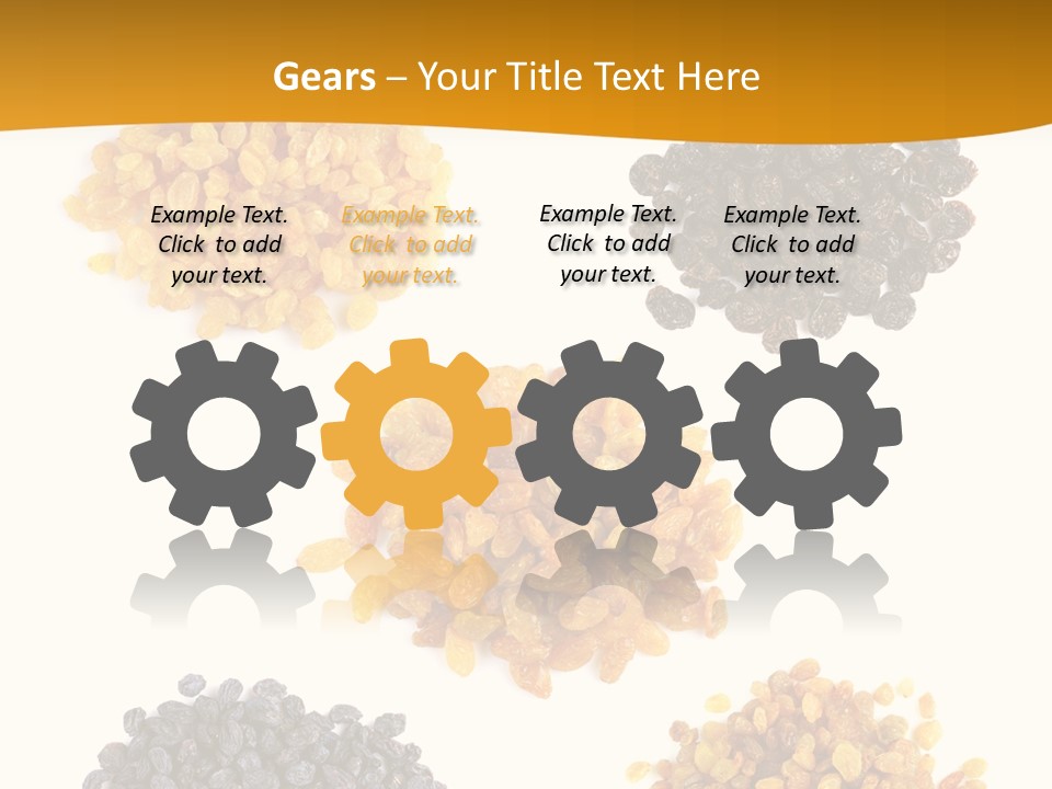 Healthy Pile Black PowerPoint Template