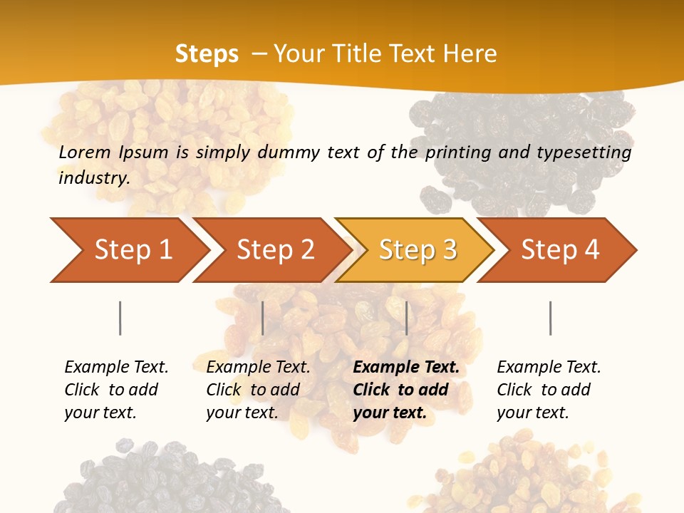 Healthy Pile Black PowerPoint Template
