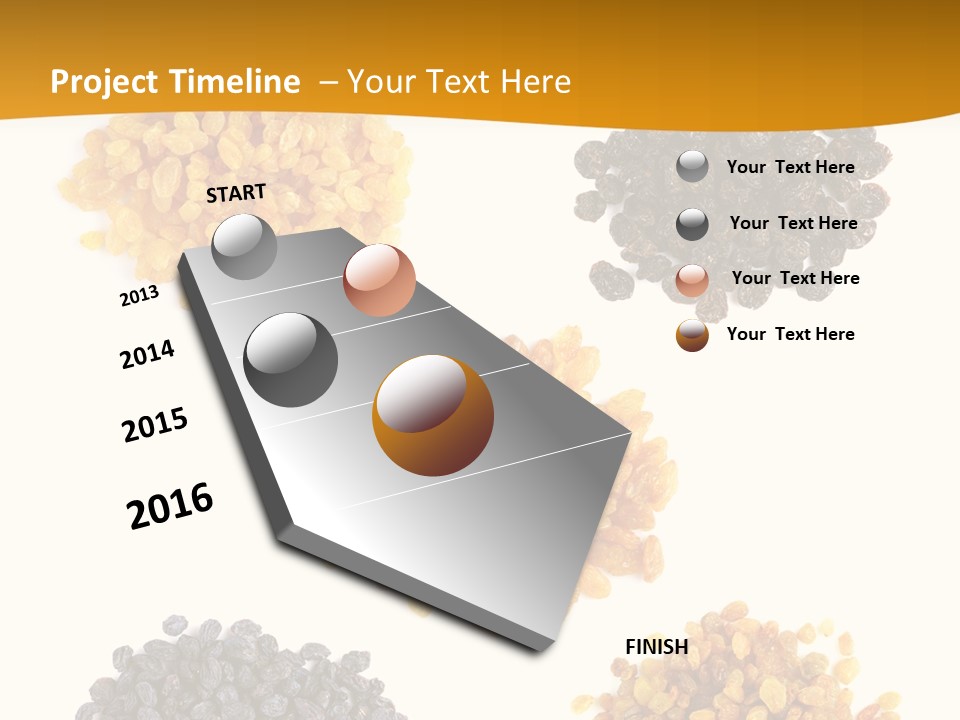 Healthy Pile Black PowerPoint Template